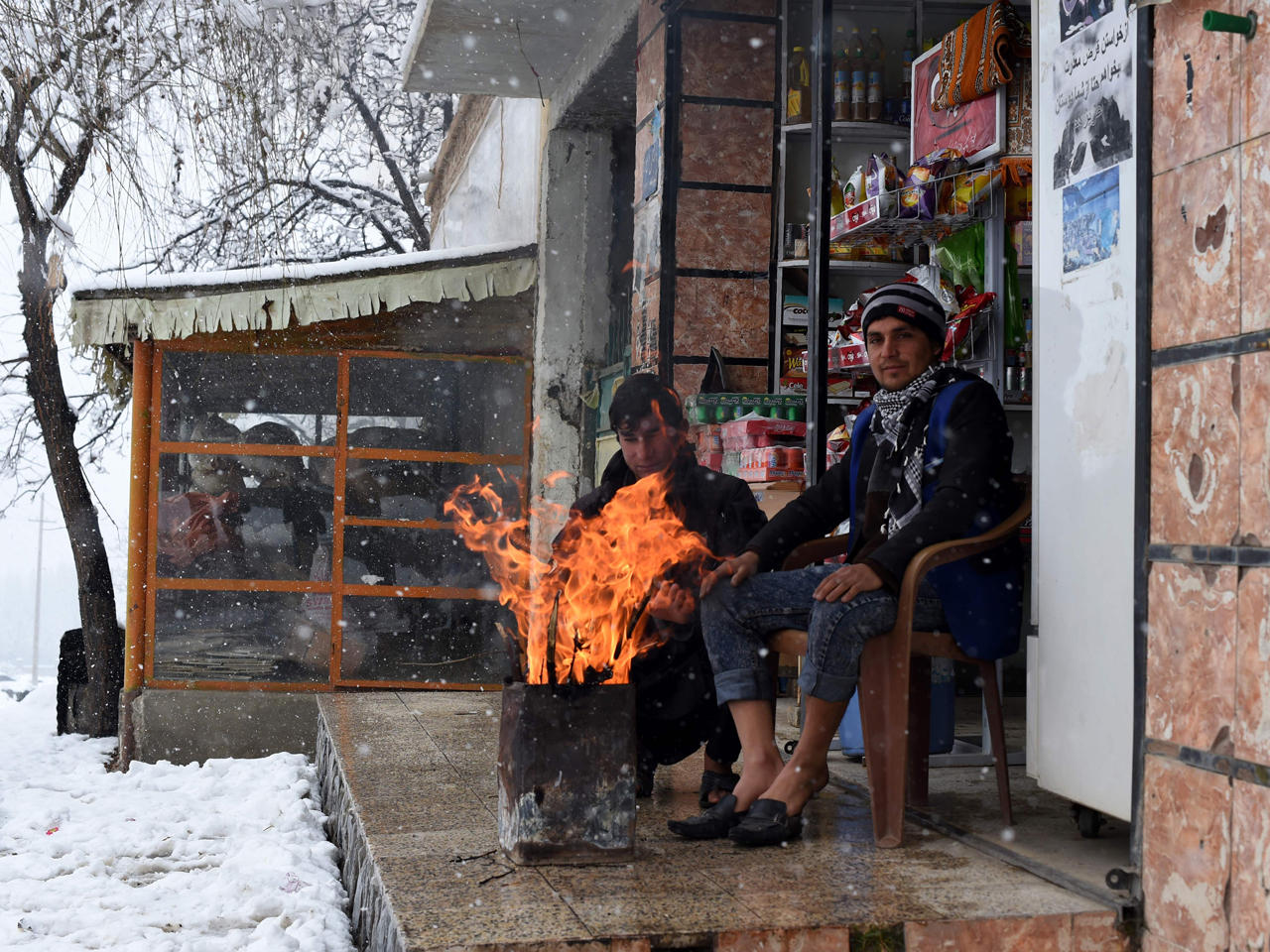 الشتاء في أفغانستان