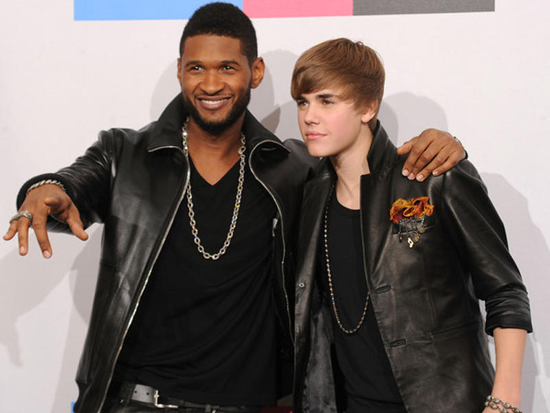  جاستن بيبر وآشر