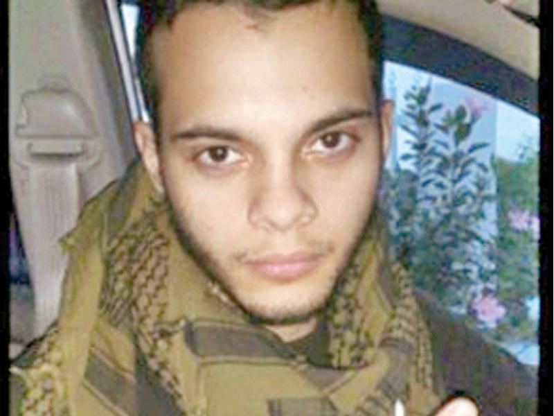 صورة أرشيفية لمنفذ الهجوم