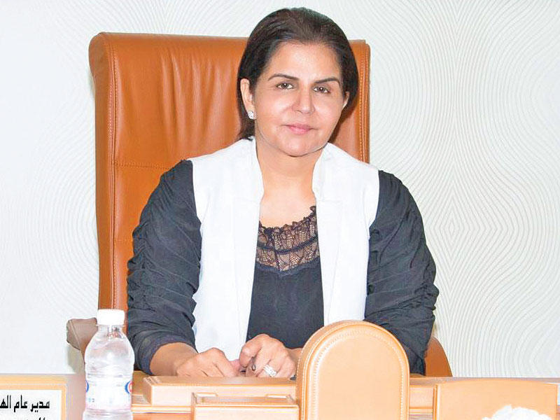 المديرة العامة للهيئة العامة لشؤون ذوي الإعاقة شفيقة العوضي
