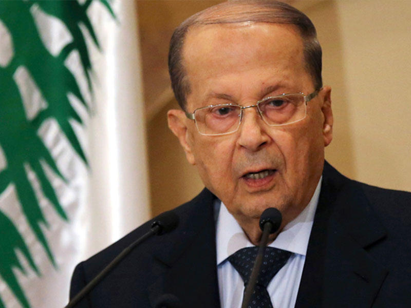  رئيس الجمهورية اللبناني ميشال عون 
