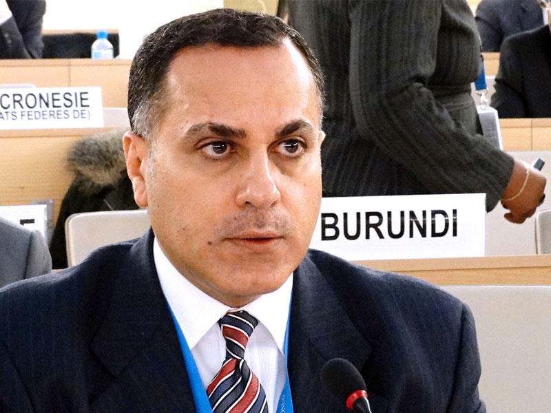  مندوب الكويت الدائم لدى الأمم المتحدة السفير جمال الغنيم