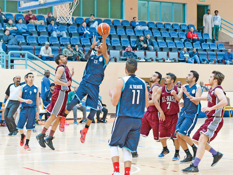 جانب من لقاء النصر واليرموك