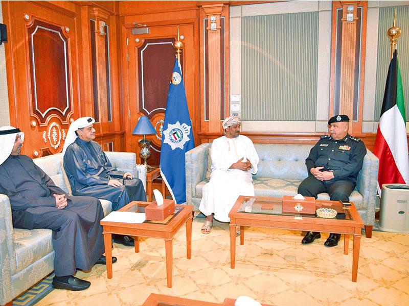 الفهد مستقبلاً رئيس بعثة «التعاون» لدى الأمم المتحدة