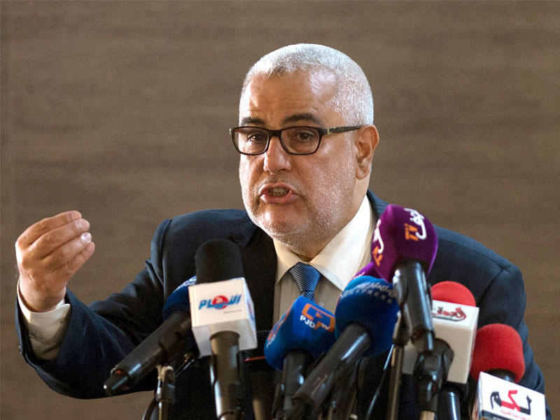  عبدالإله بن كيران رئيس الوزراء المغربي