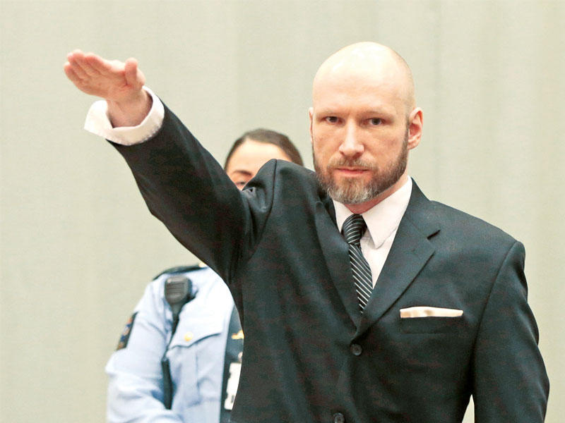  النرويجي اليميني المتطرف أندرس بريفيك