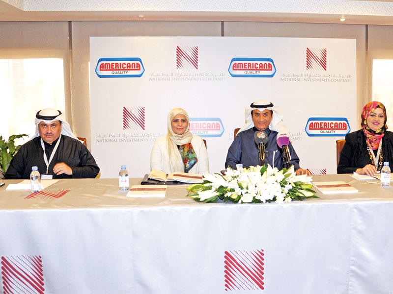 جانب من المؤتمر الصحافي       (تصوير عثمان الشعيب)