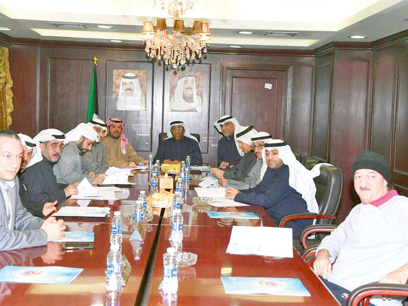 جانب من اجتماع عمومية «السلة « غير العادية