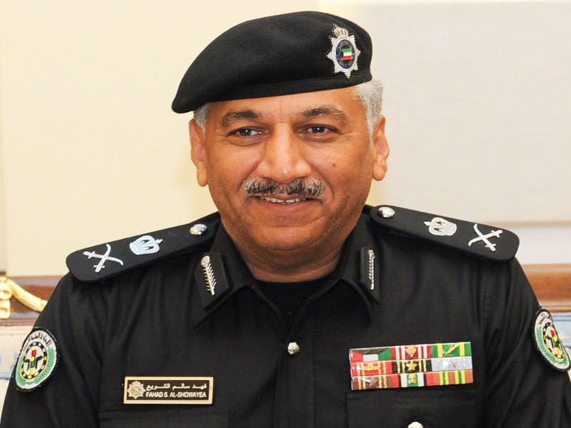 كيل وزارة الداخلية المساعد لشؤون المرور بالإنابة اللواء فهد الشويع