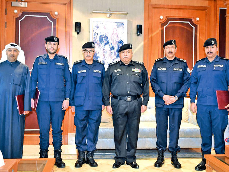 الفهد والطراح وعابدين مع المكرمين