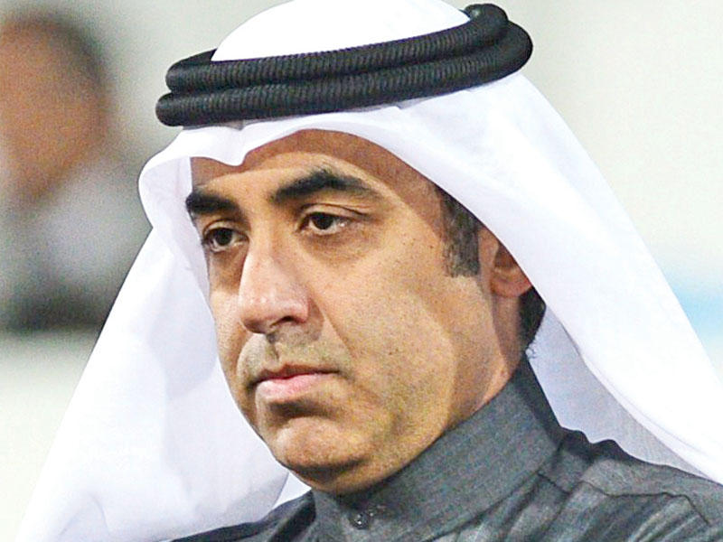  رئيس اللجنة المؤقتة لإدارة شؤون اتحاد الكرة فواز الحساوي