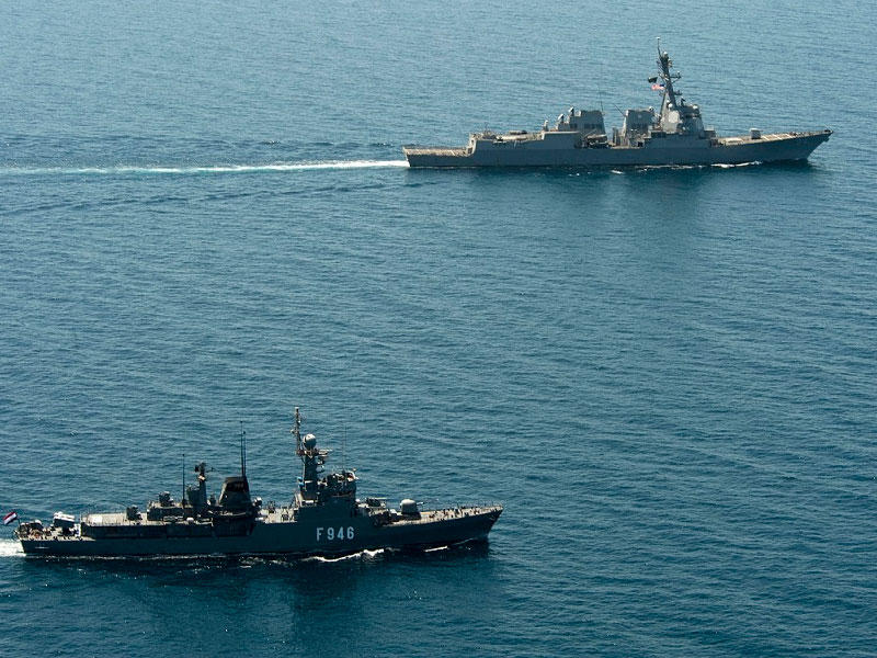  تدريبات بحرية عسكرية مشتركة