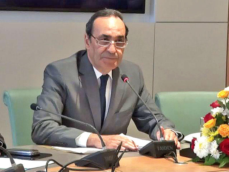  النائب عن حزب الاتحاد الاشتراكي للقوات الشعبية المغربية الحبيب المالكي 