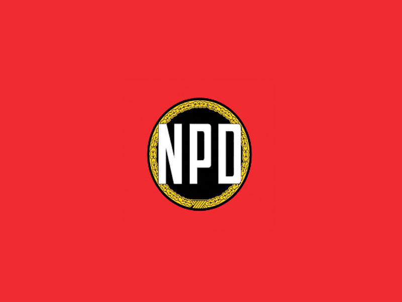  الحزب القومي الألماني اليميني المتطرف (إن بي دي)