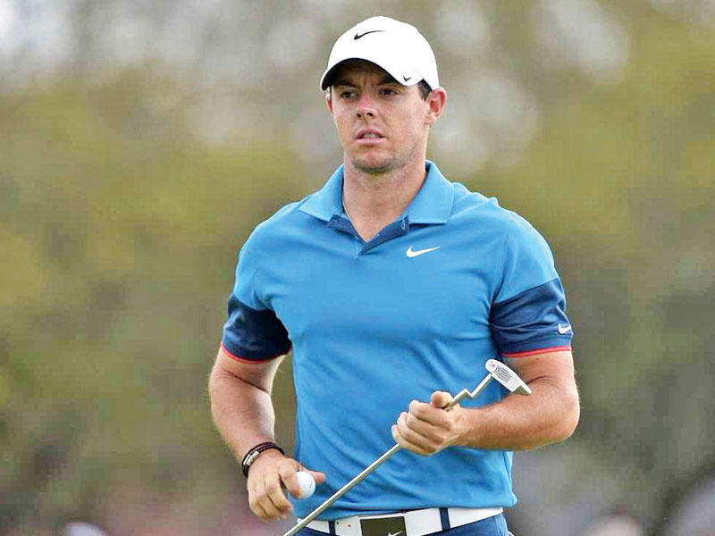  لاعب الغولف  روري ماكلروي