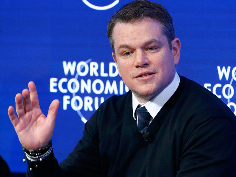 الممثل الأميركي مات ديمون