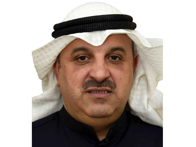 عضو اللجنة المؤقتة لإدارة شؤون الاتحاد الكويتي لكرة القدم رئيس لجنة التسويق سلامة العنزي