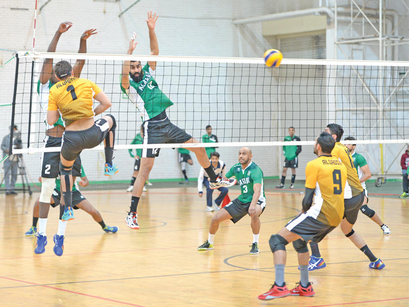 جانب من المباراة