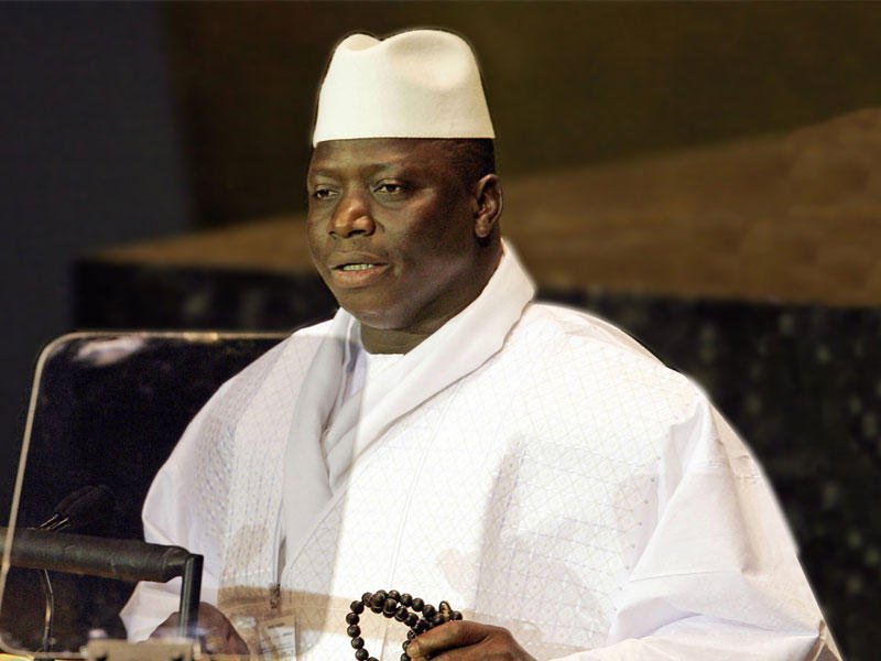 الرئيس المنتهية ولايته يحيى جامع 