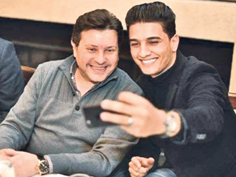 صورة محمد عساف وهاني شاكر 