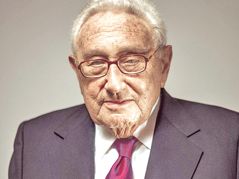  وزير الخارجية الأميركي الاسبق هنري كيسنجر