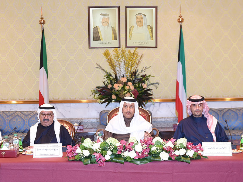 المبارك مترئساً اجتماع المجلس الأعلى للتخطيط