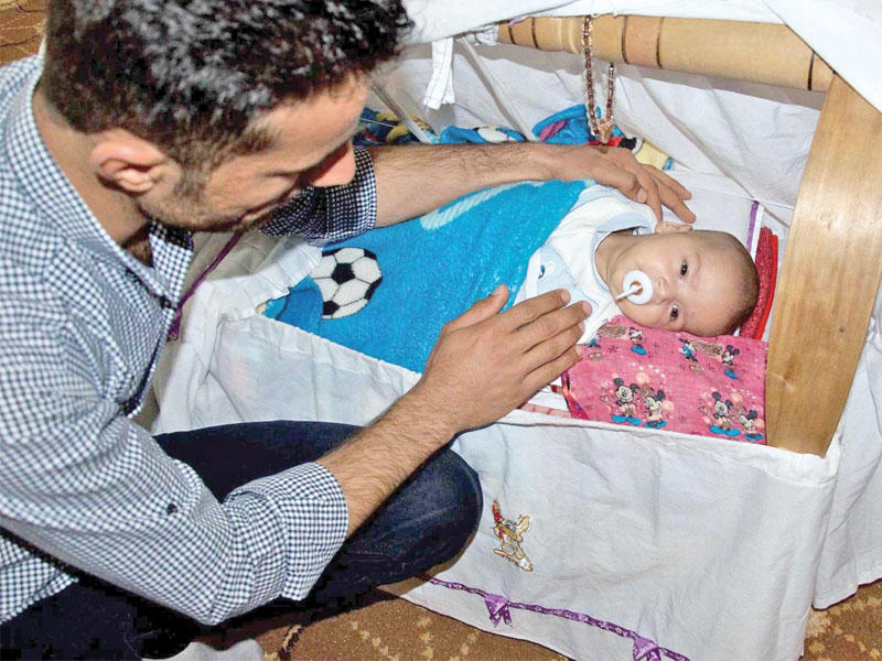  الرضيع المولود حديثاً «ترامب» 