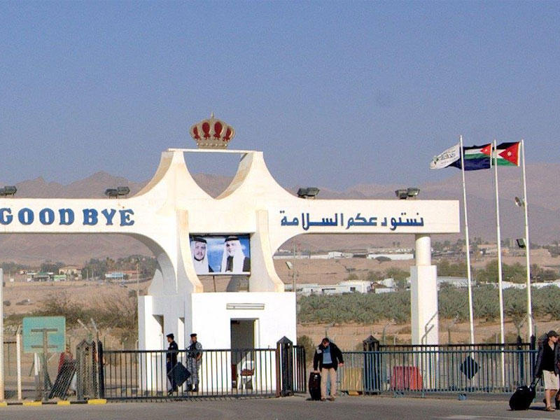 الحدود الاردنية