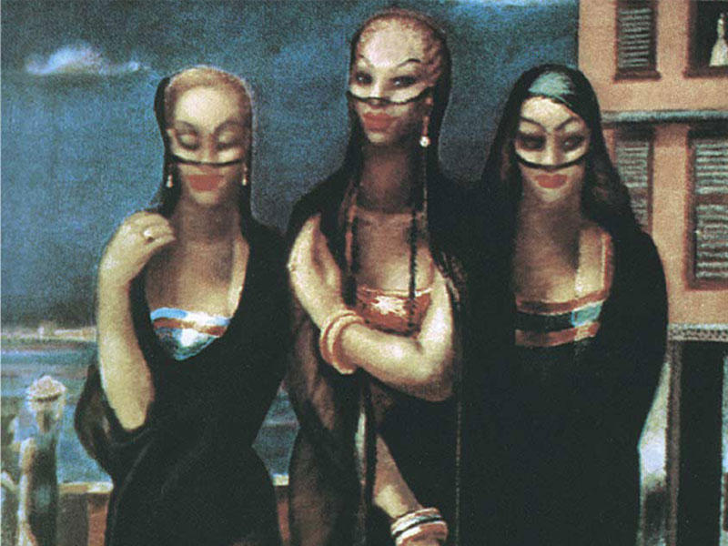 لوحات الفنان المصري العالمي محمود سعيد