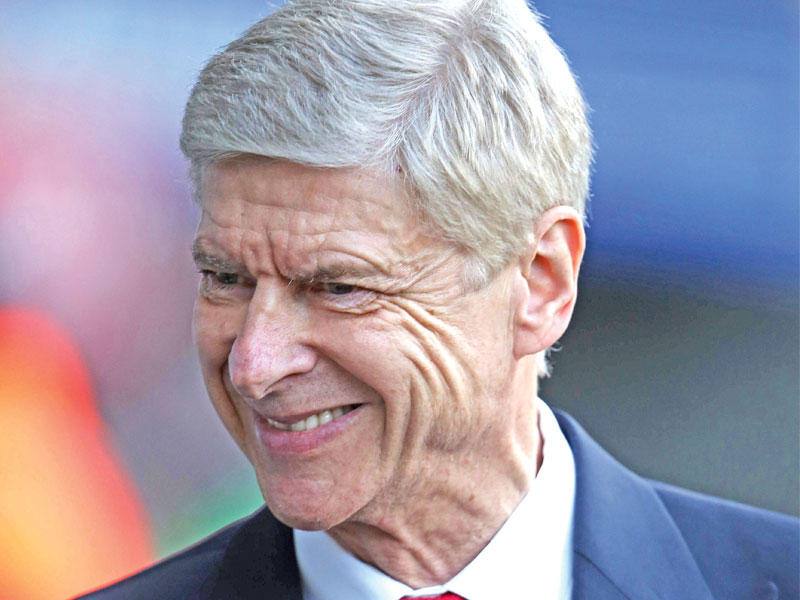 مدرب أرسنال الإنكليزي لكرة القدم الفرنسي أرسين فينغر