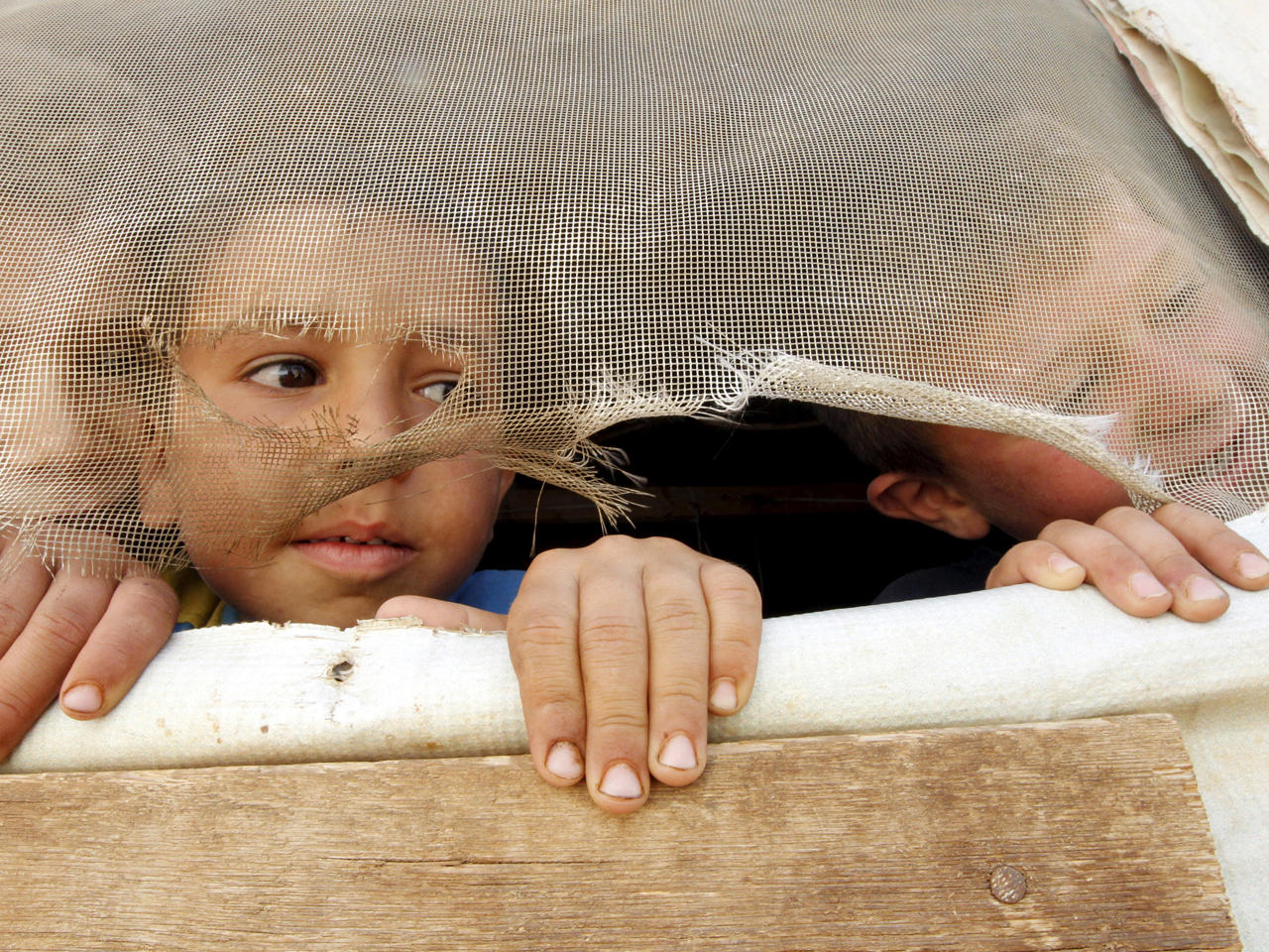 لاجئون أطفال من سوريا في لبنان