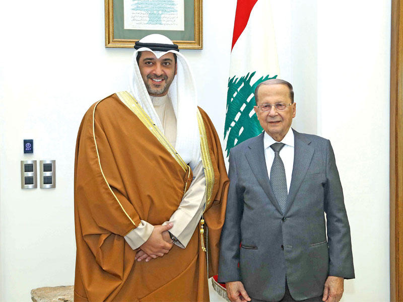 الرئيس اللبناني ومحمد العبدالله