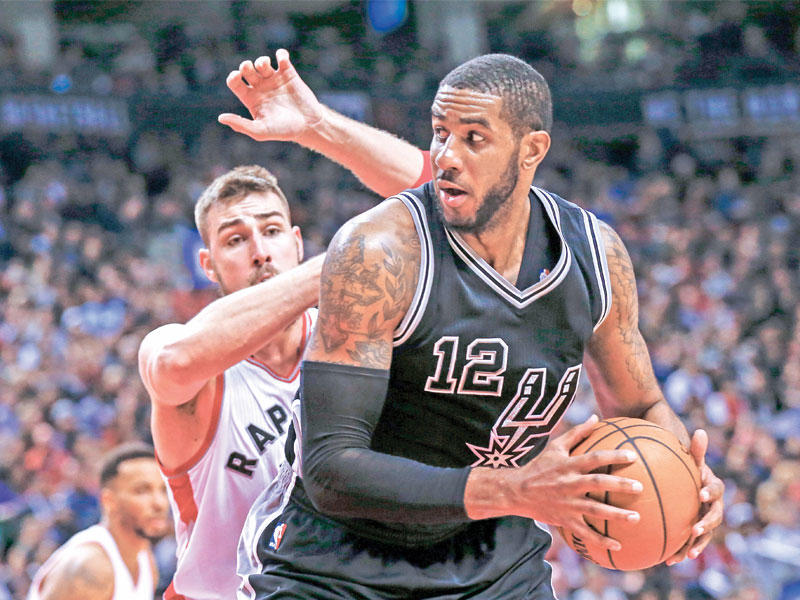 لاماركوس ألدريدج نجم سبيرز