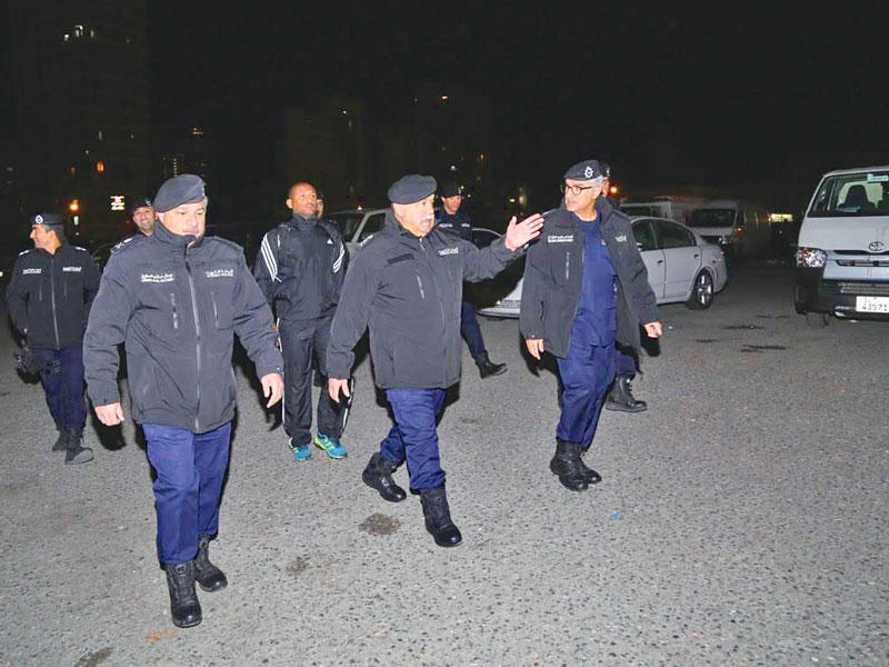 الفهد والطراح والصالح خلال الحملة 