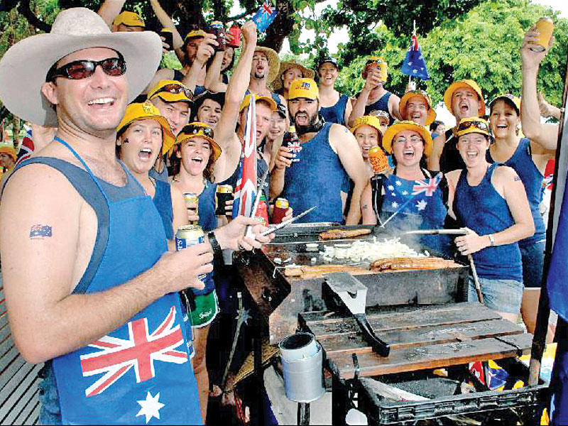  الاحتفال بالعيد الوطني الأسترالي