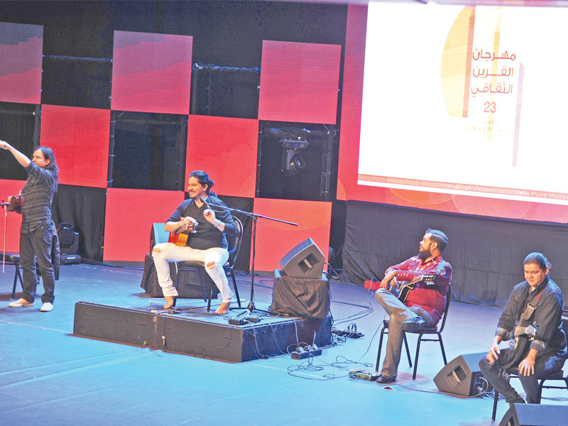 لقطة من أمسية «باكو رينتيريا»   (تصوير عوض التعمري)