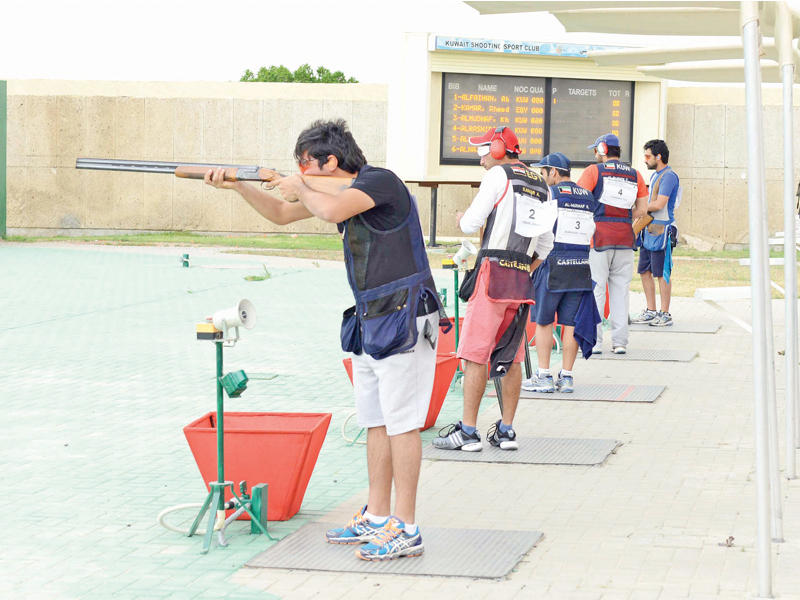 جانب من التدريبات الصباحية 