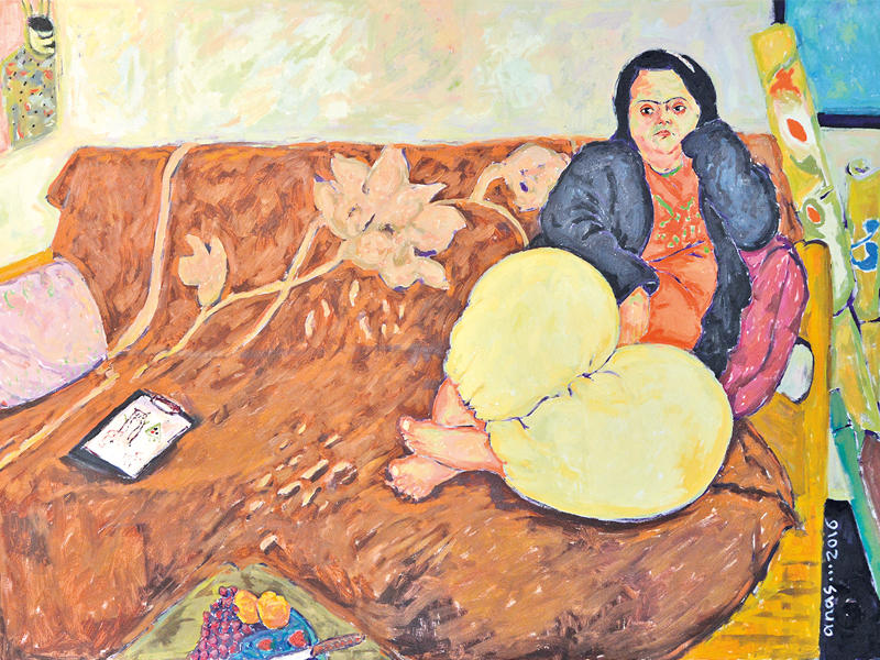 « منال » بريشة البريحي