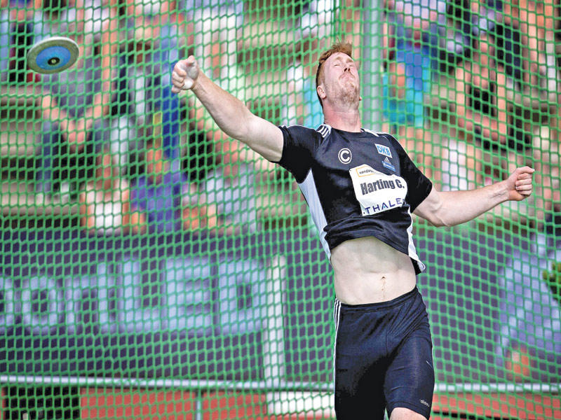 هارتينغ خلال بطولة سابقة