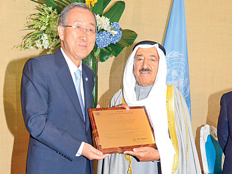 الأمير خلال حفل تكريمه «قائدا للعمل الإنساني» 