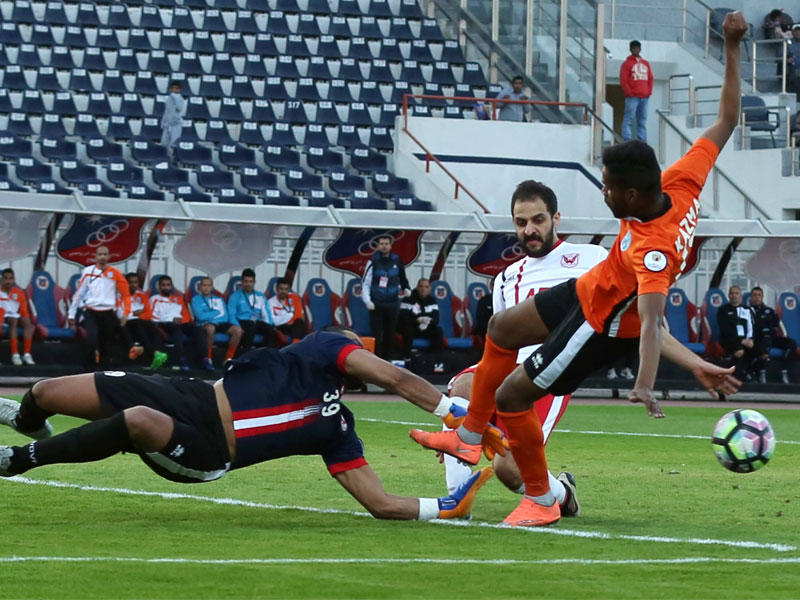 جانب من لقاء كاظمة والفحيحيل (تصوير جورج رجي)