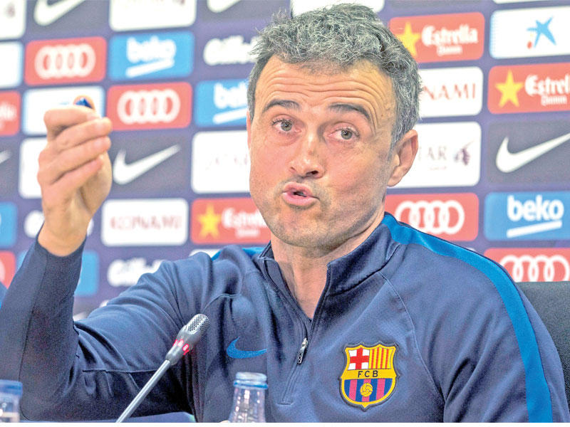  لويس إنريكي المدير الفني لبرشلونة