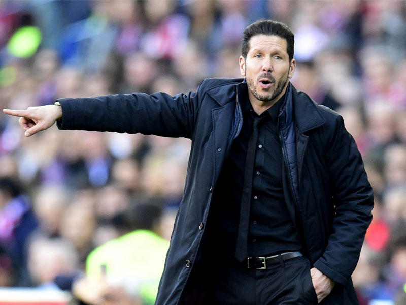 مدرب أتلتيكو مدريد دييغو سيميوني 