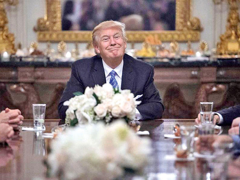  الرئيس الأميركي دونالد ترامب