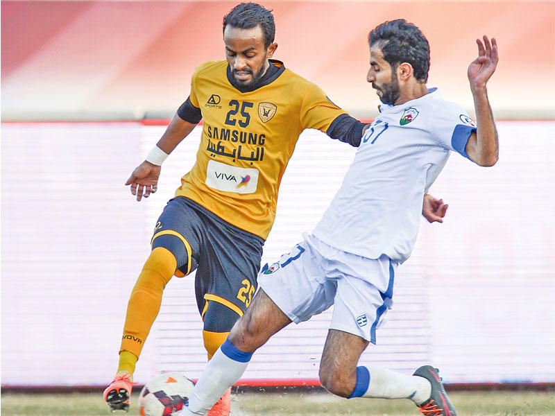 جانب من لقاء سابق للقادسية والجهراء