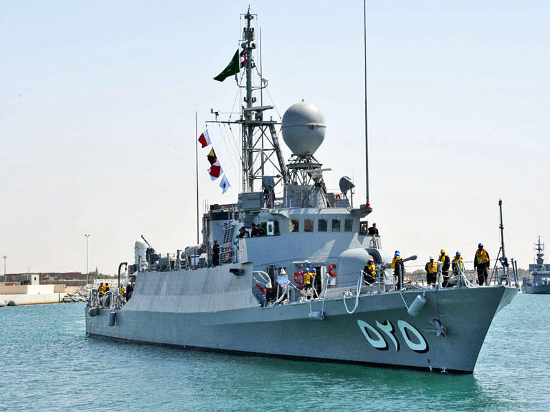 صورة أرشيفية لفرقاطة سعودية