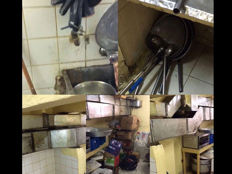 صور لبعض المخالفات التي قامت  إدارة العلاقات العامة في بلدية الكويت بتحرير مخالفات لها