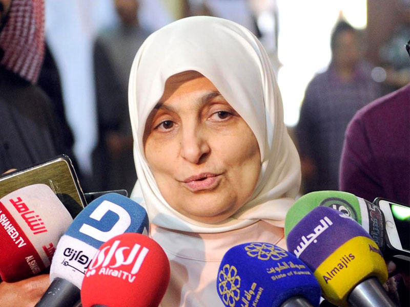 وزيرة الشؤون الاجتماعية والعمل وزيرة الدولة للشؤون الاقتصادية هند الصبيح 