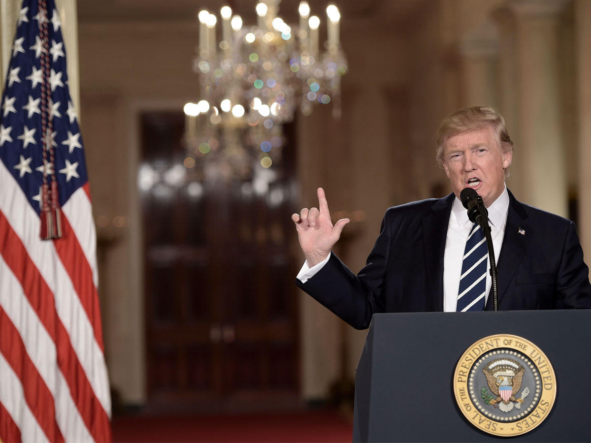 الرئيس الأميركي دونالد ترامب