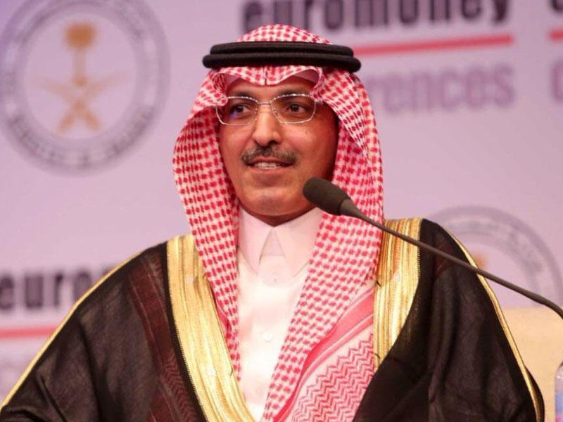  وزير المالية السعودي محمد الجدعان